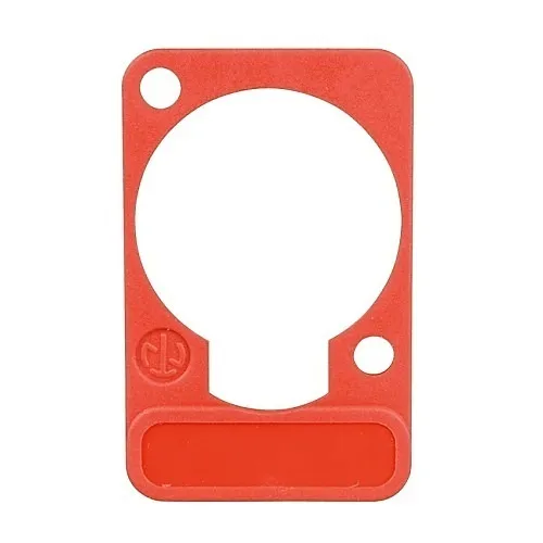 NEUTRIK DSS-RED Lettering Plate for Shape Connectors, Red