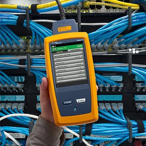 Fluke Networks DSX2-8000QI CableAnalyzer with 1 yr Gold Support