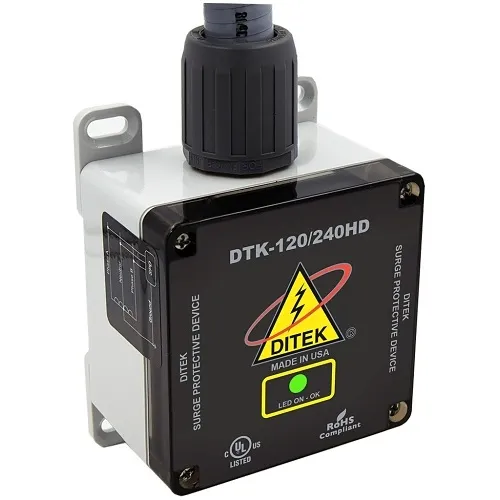 DITEK DTK-120/240HD, 120/240VAC Split Phase Surge Protective Device