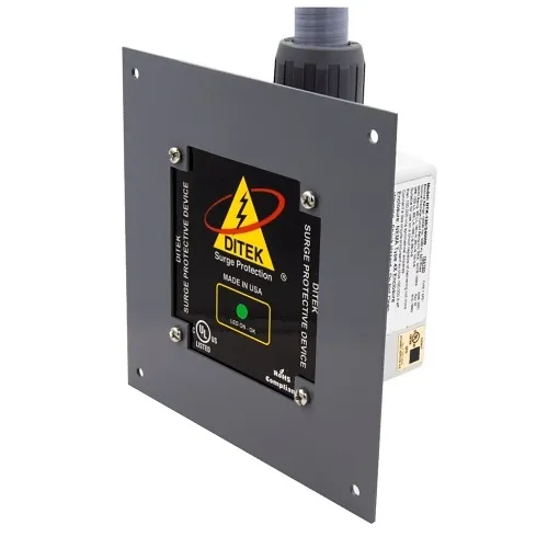 DITEK DTK-120/240HDFM 3-Wire Split Phase Surge Protective Device, 120/240V