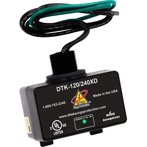 DITEK DTK-120/240XD Split Phase, 3W, 50kA, 120/240V AC