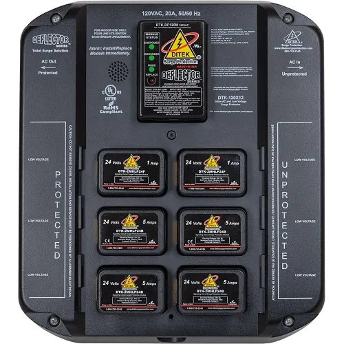 DITEK DTK-120X12 Total Surge Solution for Fire Alarm Systems