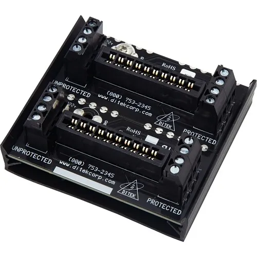 DITEK DTK-2MB Snap-Track Type Mounting Base Series, Module Hard Wired Mounting Mase for the DTK-2MHLP Series