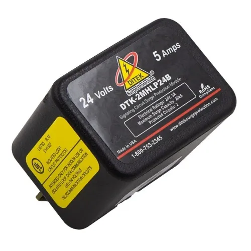 DITEK DTK-2MHLP24B Data and Signaling Circuit Surge Protection Module for 24V Circuits