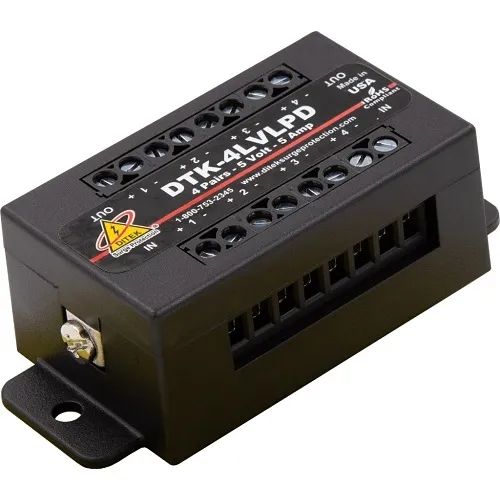 DITEK DTK-4LVLPD Data and Signaling Circuit Surge Protector for AC and DC Circuits
