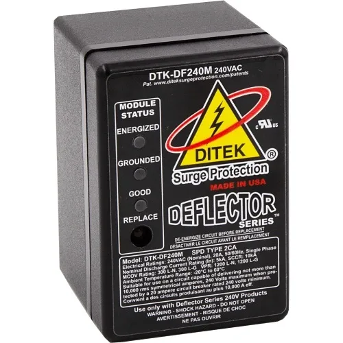 DITEK DTK-DF240M Deflector Replaceable Surge Protection Module, 240V