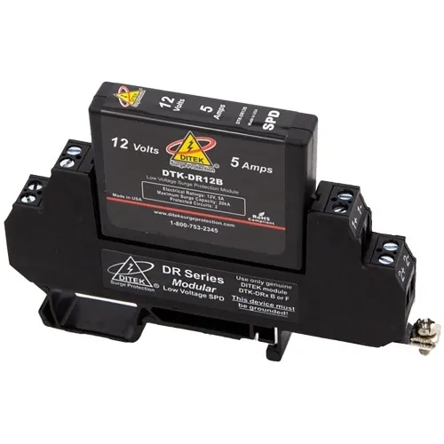 DITEK DTK-DR12B 12v DIN Rail Protection Module