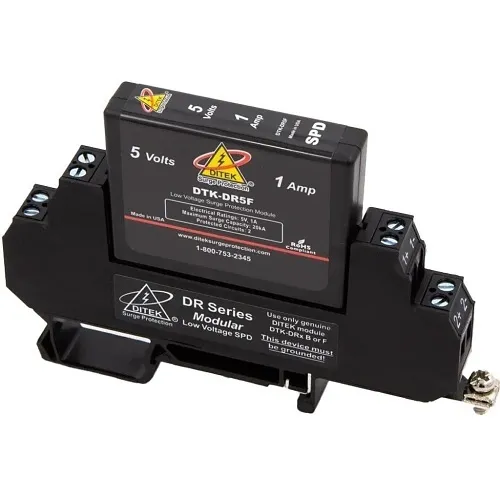 DITEK DTK-DR12FM Power Supply, 12V, 1A DIN Rail Module