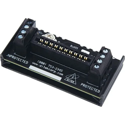 DITEK DTK-MB10 Snap-Track Type Mounting Base, Single Module, Pair