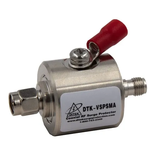 DITEK DTK-VSPSMA Coaxial RF Surge Protector, 50V DC