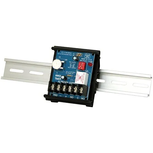 Altronix DTMR1 Multi-Purpose Timer, 12/24V DC, Includes ST3 for DIN Rail Mounting