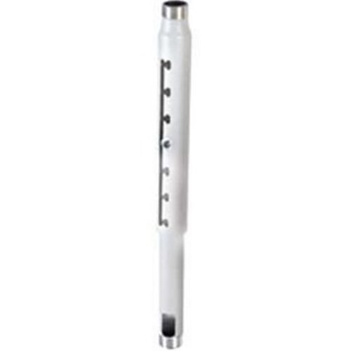 Chief CMS018024W Speed-Connect 18-24" Adjustable Extension Column, 1.5" NPT on Both Ends, TAA Compliant, White