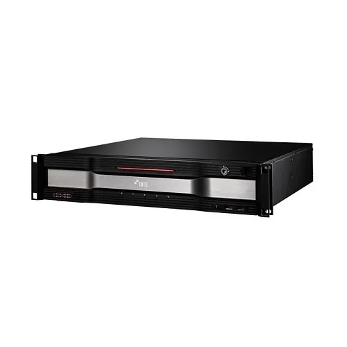 IDIS DV-3200-B AI In The Box Deep-Learning Video Analytics Server, 64-Channel, 2U Rackmount, Black