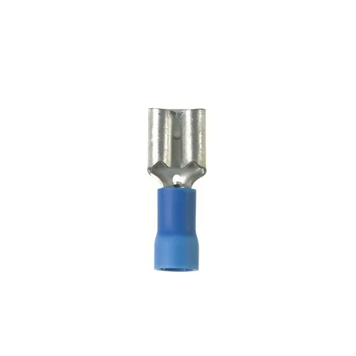 Panduit DV14-250B-C Pan-Term Disconnect, 14-16 AWG, .25 x .032" Tab, Vinyl, Blue