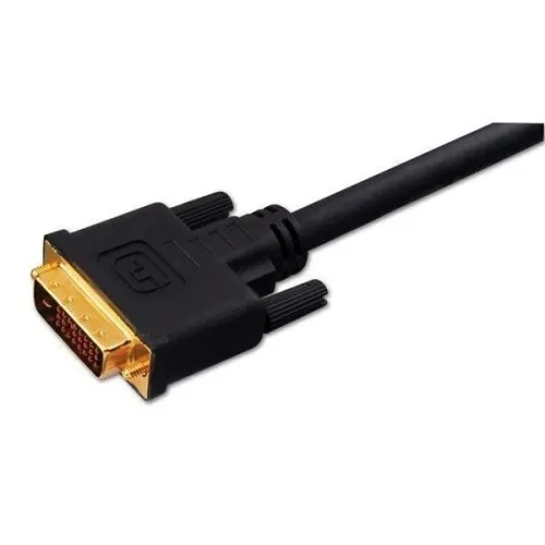 Vanco DVI2412 High Speed DVI Dual Link Video Cable with 24k Gold Plated Connectors, 12', Black