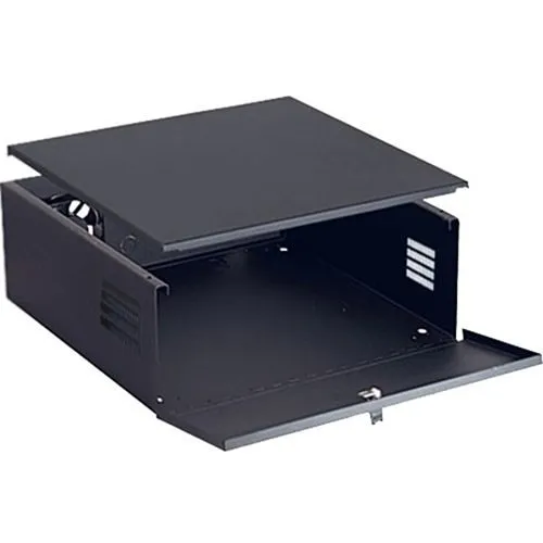 VMP DVR-LB1 DVR Lockbock with Fan, Black