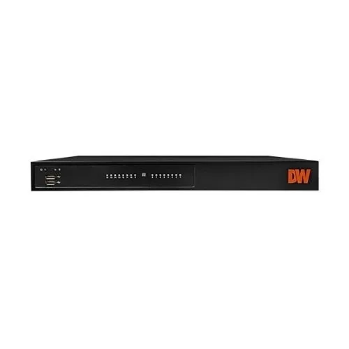 Digital Watchdog DW-BJCX24T-LX Blackjack CX 4K 16-Channel PoE NVR with Virtual Channels, 80Mbps, Linux OS, 24TB HDD