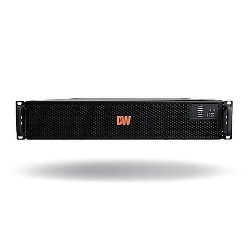 Digital Watchdog DW-BJP2U120T Blackjack P-Rack 2U 8-Bay Chassis Server, Windows OS, 120TB