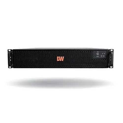 Digital Watchdog DW-BJP2U80T Blackjack P-Rack 2U 8-Bay Chassis Server, Windows OS, 80TB