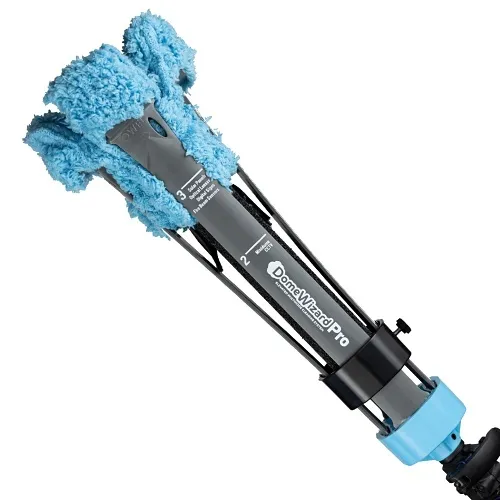 Dotworkz DW-PKG-40-BL 40FT DomeWizardPRO Security Camera Cleaning System Kit, 40'