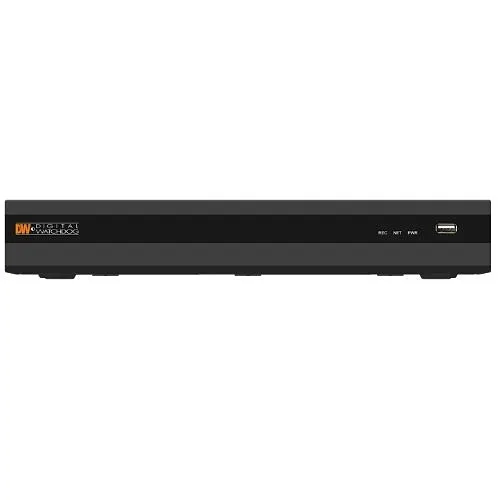 Digital Watchdog DW-VA1G448T DVR, 4 Channels, 8TB Storage, Up to 4K Video Resolution