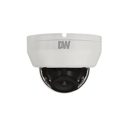 Digital Watchdog DWC-D3563WTIR Star-Light Plus 5MP Universal HDoC Indoor IR Dome Camera, 2.7-13.5mm Varifocal Lens, White