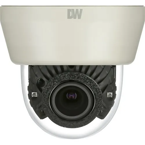 Digital Watchdog DWC-D4283WTIR Star-Light 2.1MP Universal HDoC Snapit Indoor IR Dome Camera, 2.8-12mm Varifocal Lens, White