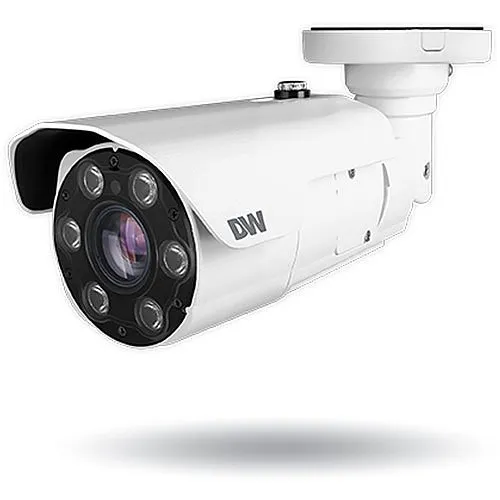 Digital Watchdog DWC-MB48WIATW MEGApix IVA 4K IR Bullet IP Camera, 2.7-13.5mm Varifocal Lens, White