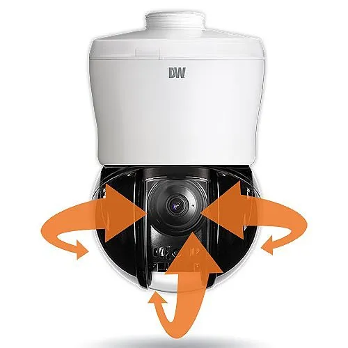 Digital Watchdog DWC-MPTZ230XTW MEGApix 2.1MP IR PTZ IP Camera, 4.3-129mm Varifocal Lens, 30x Optical Zoom, White