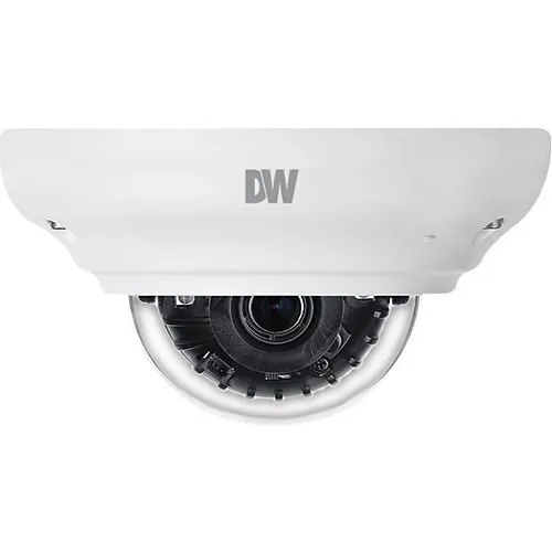 Digital Watchdog DWC-MV75WI28TW MEGApix IVA 5MP Ultra Low-Profile IR Vandal Dome IP Camera, 2.8mm Lens, White