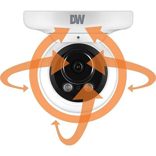 Digital Watchdog DWC-MVA2WI28T MEGApix IVA 2.1MP Vandal Ball IP Camera, 2.8mm Fixed Lens