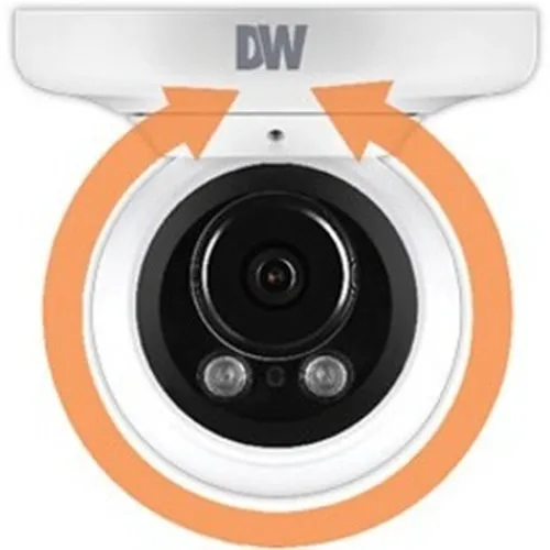 Digital Watchdog DWC-MVA2WIAT MEGApix IVA 2.1MP Vandal Ball IP Camera, 2.7-13.5mm Varifocal Lens