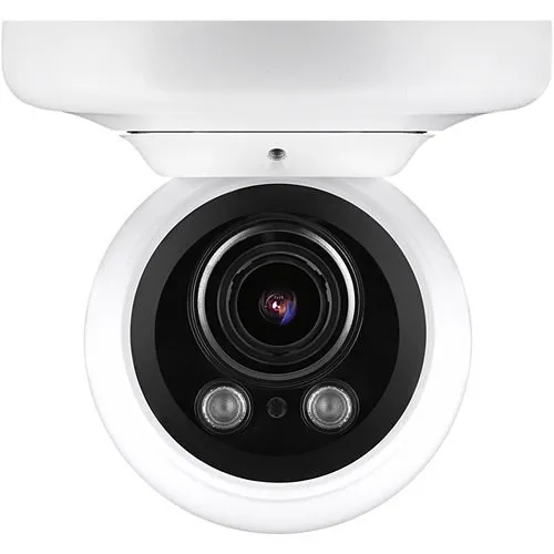 Digital Watchdog DWC-MVA5WI28T MEGApix iVA 5MP IR Vandal Ball IP Camera, 2.8mm Fixed Lens, White
