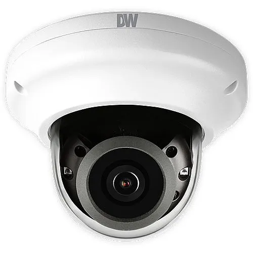 Digital Watchdog DWC-MVC8WI28TW MEGApix IVA 4K Low-Profile Vandal Dome IP Camera, 2.8mm Fixed Lens