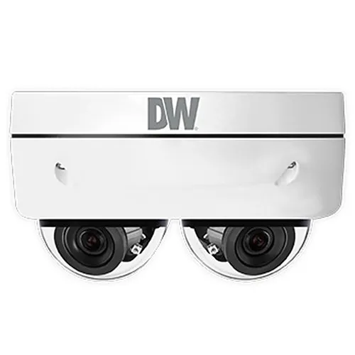 Digital Watchdog DWC-PDS10WI28A MEGApix Ai 10MP IP Dual-Sensor Vandal Dome Camera, 2.8mm Fixed Lens, White