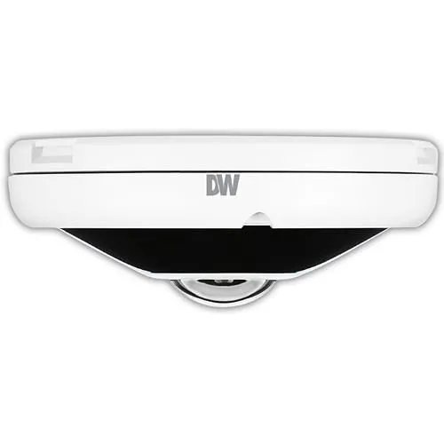 Digital Watchdog DWC-PVF5DI1TW MEGApix IVA 5MP IR Fisheye IP Camera, 1.55mm Lens, White