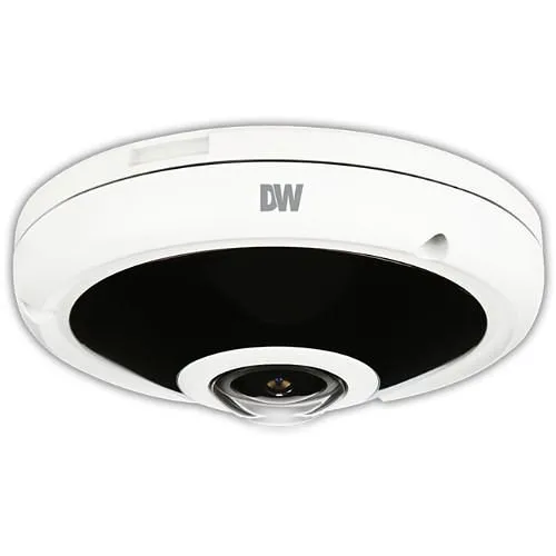 Digital Watchdog DWC-PVF5DI1TW MEGApix IVA 5MP Outdoor IR 360� Fisheye IP Camera, 1.55mm Fixed Lens