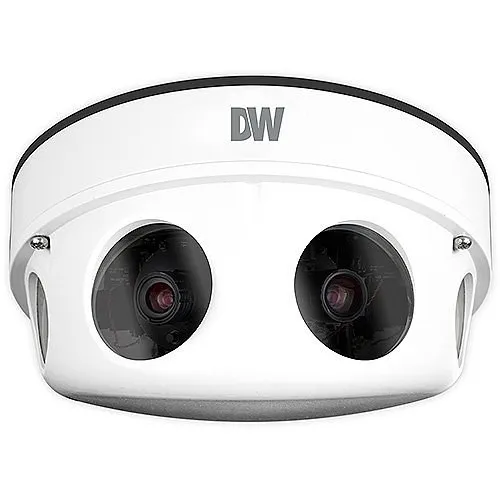 Digital Watchdog DWC-PZ21M69TW MEGApix Pano 21MP Multi-Sensor Vandal IP Camera, x 8mm Lens, White