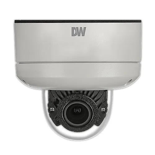 Digital Watchdog DWC-V4283WTIR Star-Light 2.1MP Universal HDoC Snapit IR Vandal Dome Camera, 2.8-12mm Varifocal Lens, White