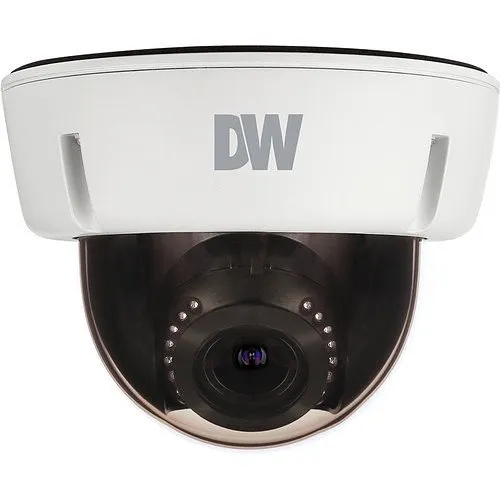 Digital Watchdog DWC-V6263WTIR Star-Light 2.1MP UHDoC IR Vandal Dome Camera, 2.8-12mm Varifocal Lens, White
