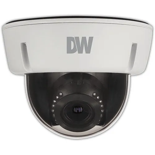 Digital Watchdog DWC-V6563WTIR Star-Light Plus 5MP Outdoor Universal HDoC IR Vandal Dome Camera, 2.8-12mm Varifocal Lens, White