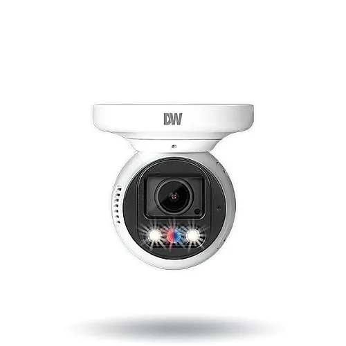Digital Watchdog DWC-XSTD05MF MEGApix Ai 5MP Vandal Ball Turret IP Camera with White Light LEDs, 2.7-12mm Varifocal Lens