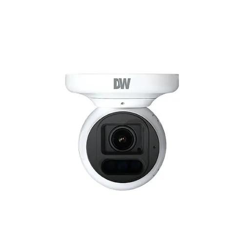 Digital Watchdog DWC-XSTD05MI MEGApix Ai 5MP Vandal Ball Turret IP Camera with Vari-Focal Lens, IR and AI Engine, IP67, IK10