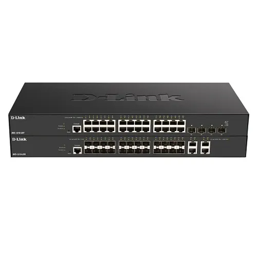 D-Link DXS-1210-28S Smart Managed 28-Port Switch with 24 X 10G SFP+ Ports | 4 X 1G Ports