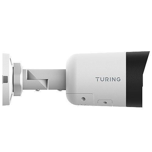Turing Video TP-MBAD8M28 SMART Series 8MP Active Deterrence Bullet IP Camera, 2.8mm Lens