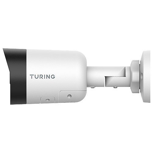 Turing Video TP-MBAD8M28 SMART Series 8MP Active Deterrence Bullet IP Camera, 2.8mm Lens