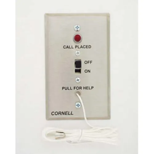 Cornell E-114-3 String Station, Germ-Free, Glow-in-the-Dark, w/ Call Placed Light, On-Off Slide Switch for Single Status
