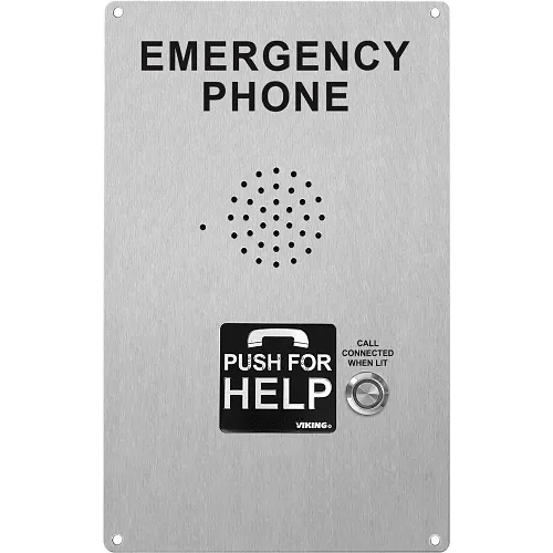Viking E-1600-912A-EWP Emergency Phone with Enhanced Weather Protection for Viking Outdoor Enclosures