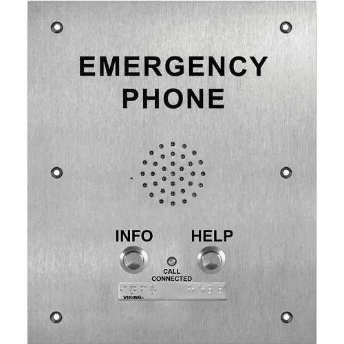 Viking E-1600A-TP2-EWP 2-Button Emergency Phone