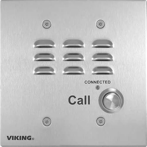 Viking E-32 Stainless-Steel Handsfree Speaker Phone, Flush Mount, Telephone Line Powered